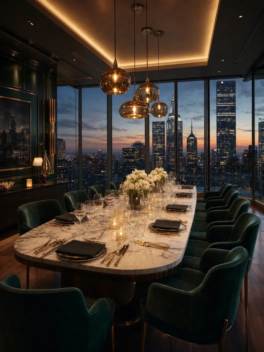 Executive corporate dining
